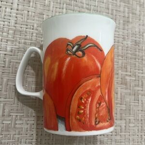 UK Rose of England White Bone China Mug